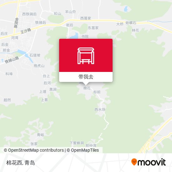 棉花西地图