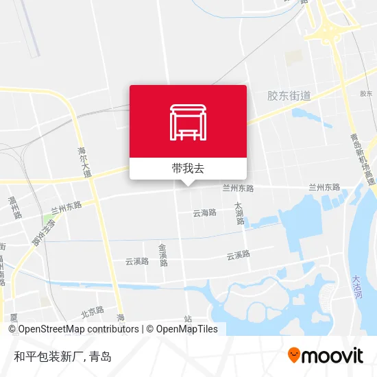 和平包装新厂地图