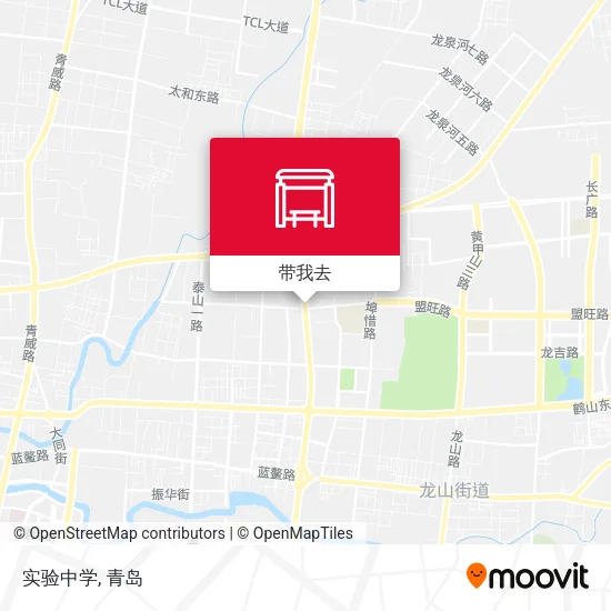 实验中学地图