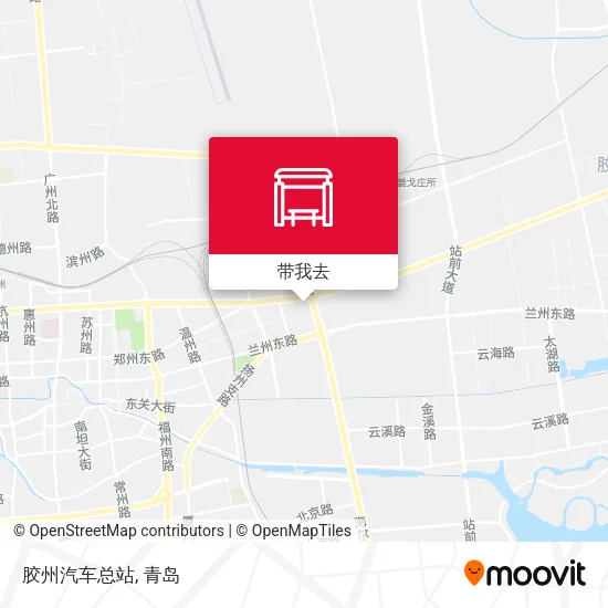 胶州汽车总站地图