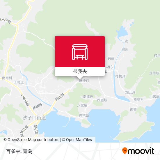 百雀林地图