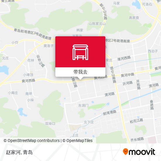 赵家河地图