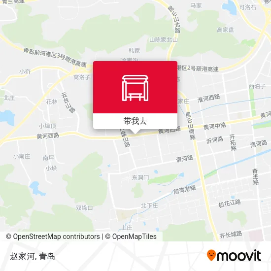 赵家河地图