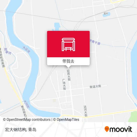 宏大钢结构地图