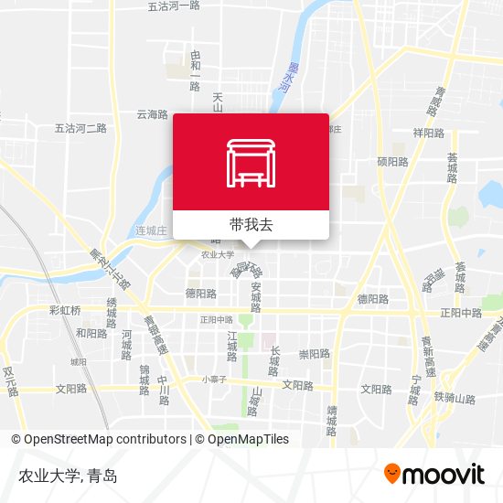 农业大学地图