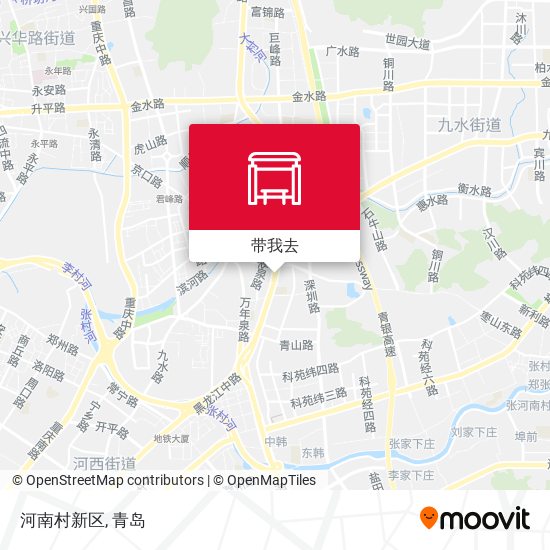 河南村新区地图