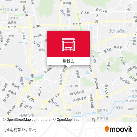河南村新区地图
