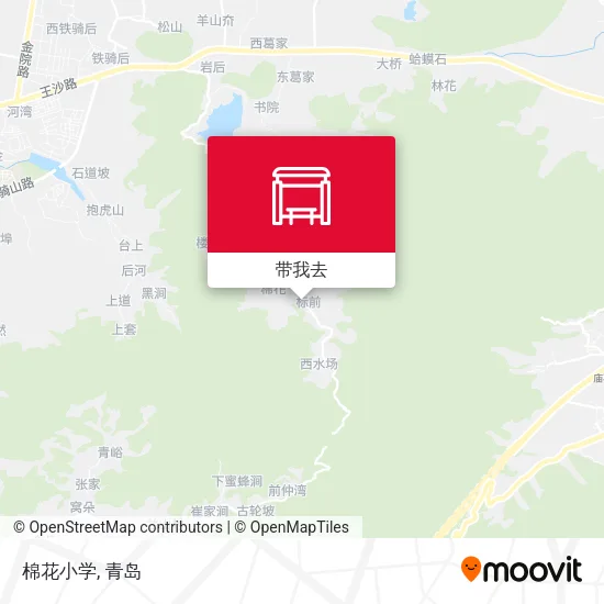 棉花小学地图