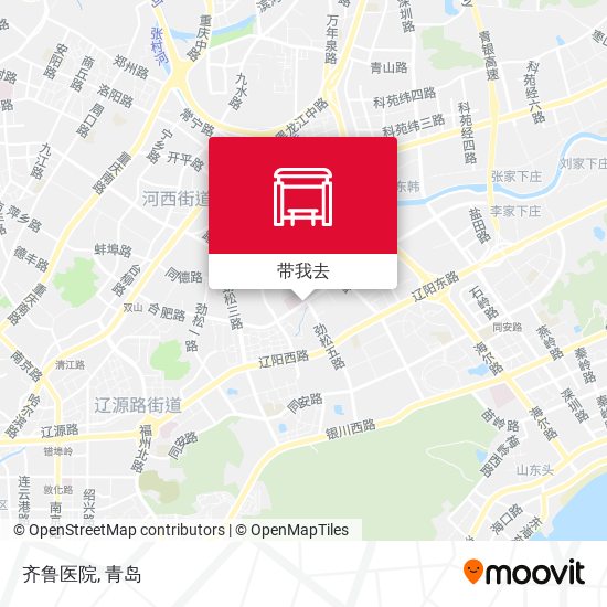 齐鲁医院地图