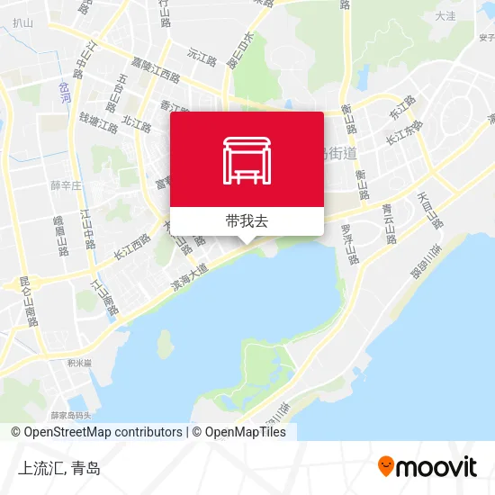 上流汇地图