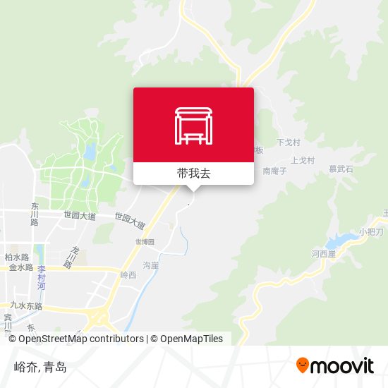 峪夼地图