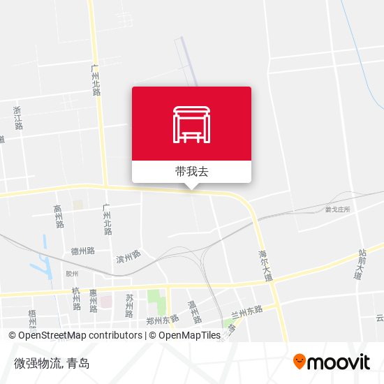 微强物流地图