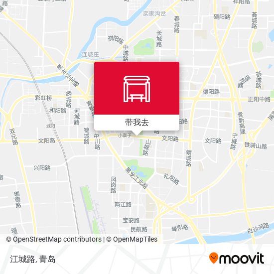 江城路地图