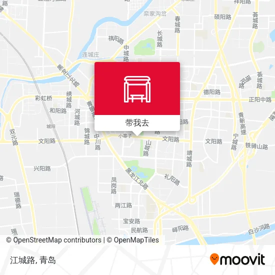 江城路地图