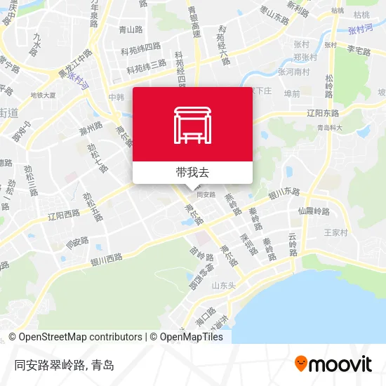 同安路翠岭路地图