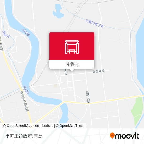 李哥庄镇政府地图