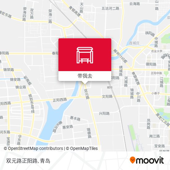 双元路正阳路地图