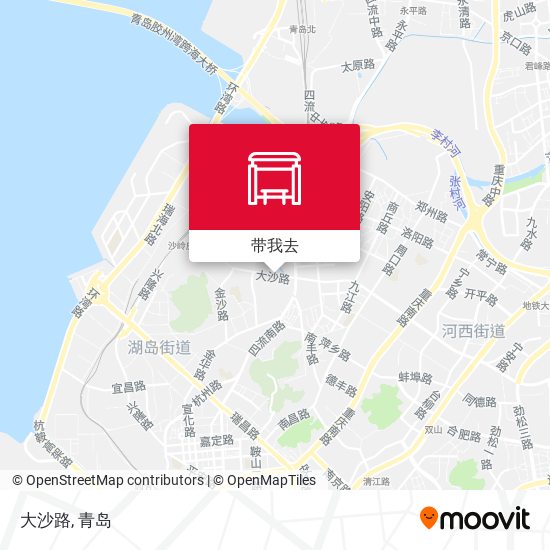 大沙路地图