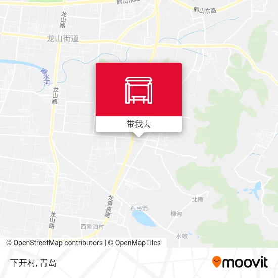 下开村地图