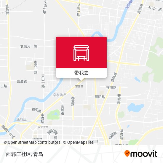 西郭庄社区地图