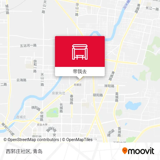 西郭庄社区地图