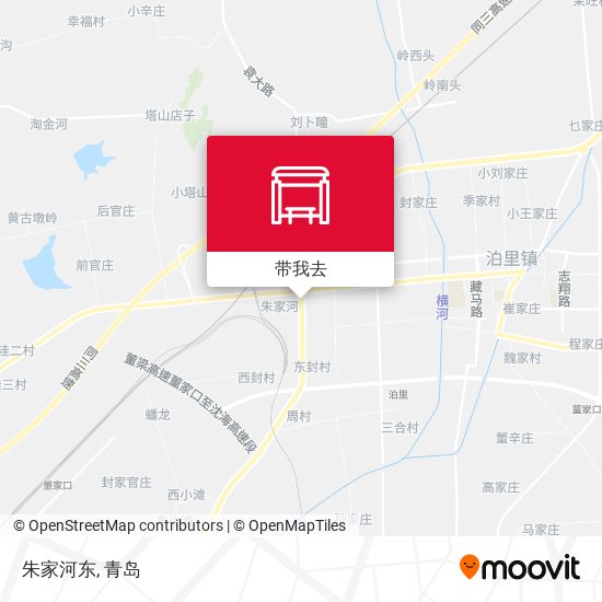 朱家河东地图