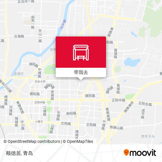 顺德居地图