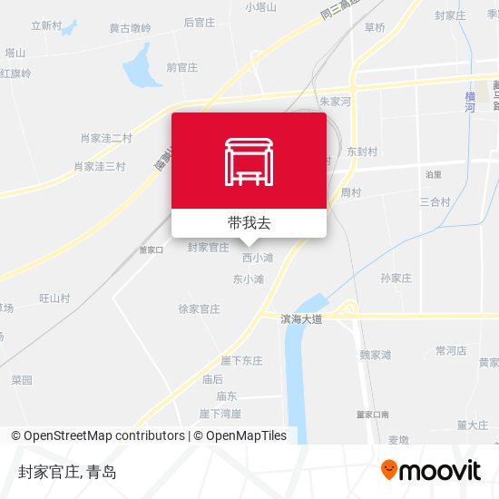 封家官庄地图