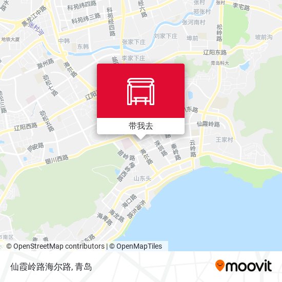 仙霞岭路海尔路地图