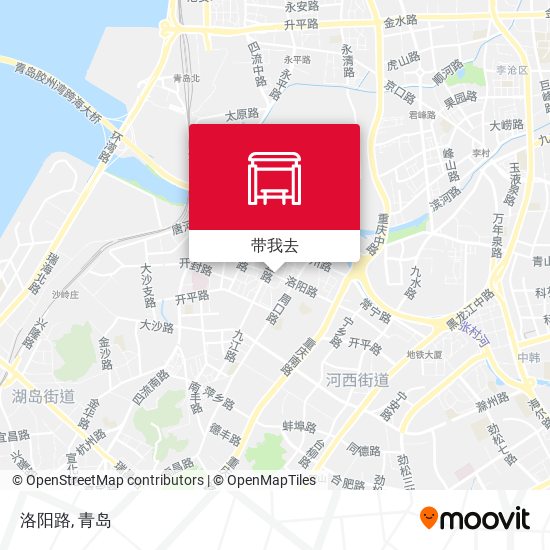 洛阳路地图