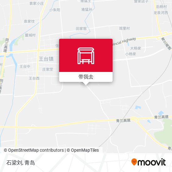 石梁刘地图