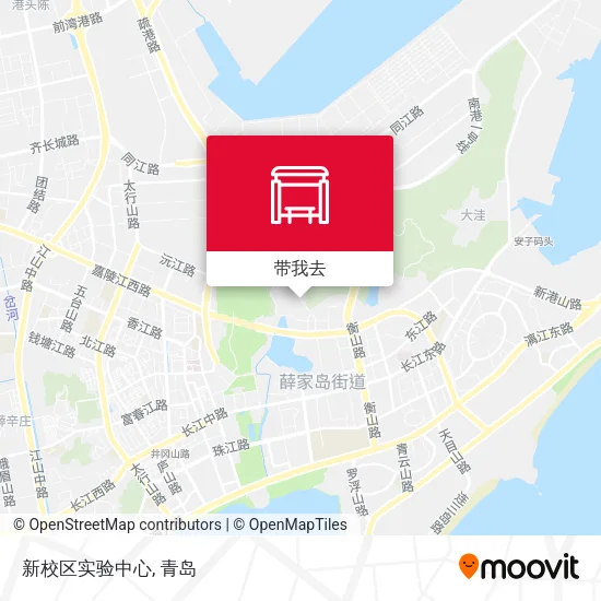 新校区实验中心地图