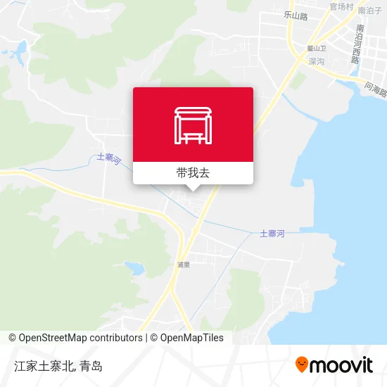 江家土寨北地图