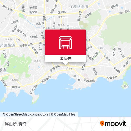 浮山所地图