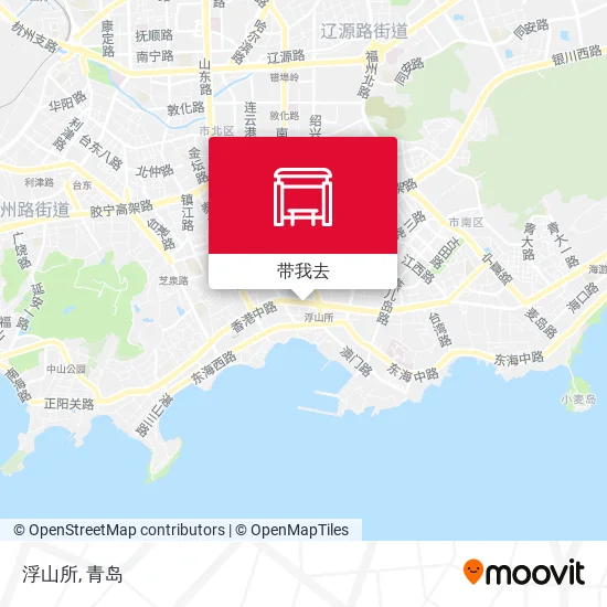 浮山所地图