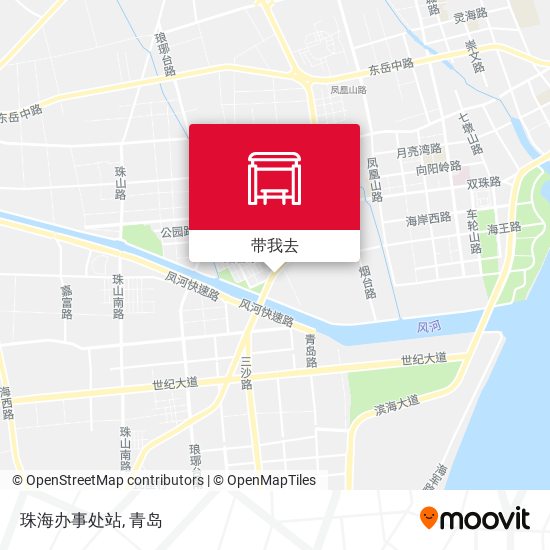 珠海办事处站地图