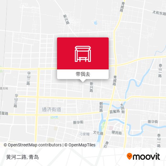 黄河二路地图