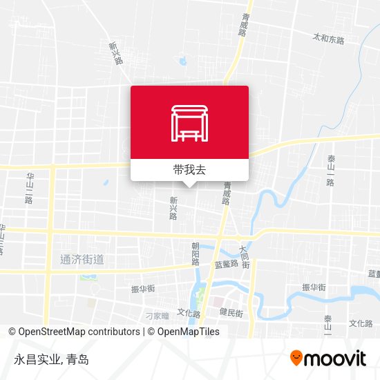 永昌实业地图