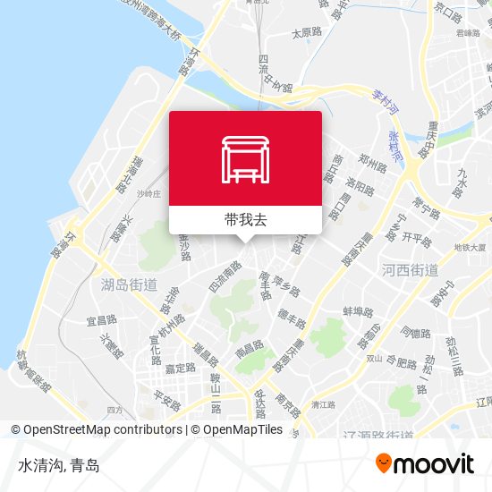 水清沟地图