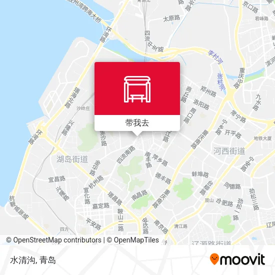 水清沟地图