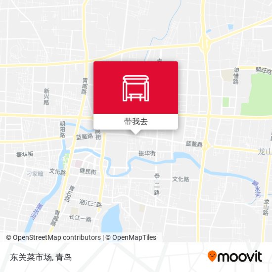 东关菜市场地图