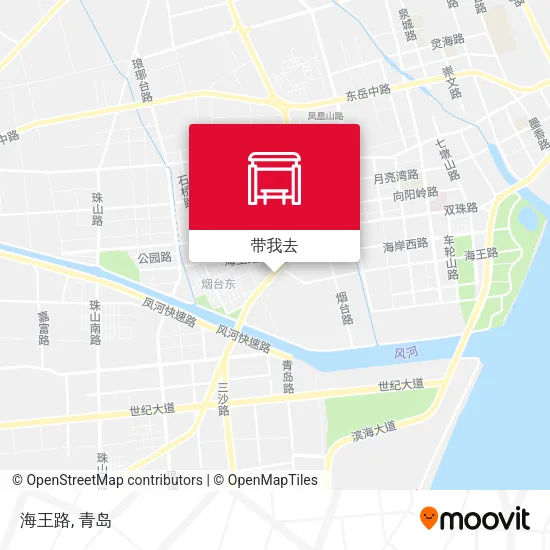 海王路地图