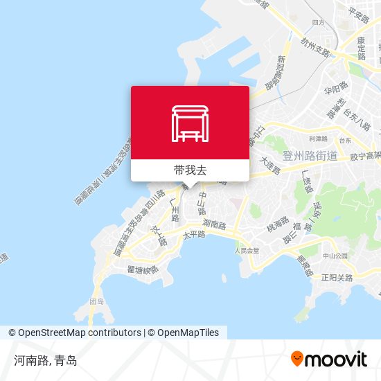 河南路地图