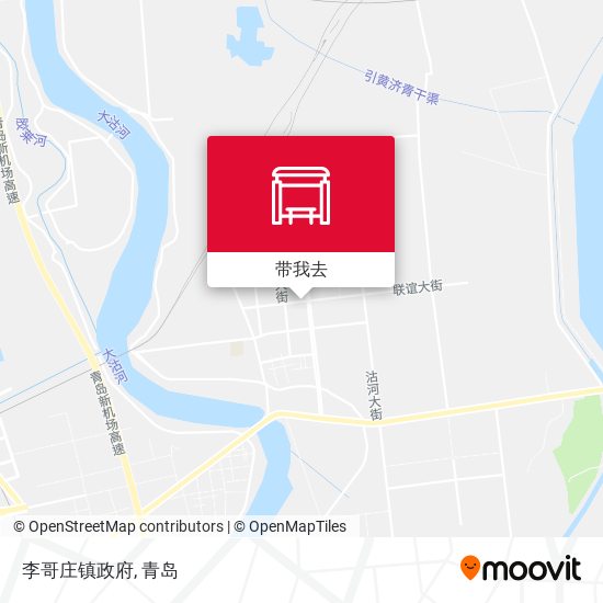 李哥庄镇政府地图