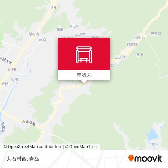 大石村西地图
