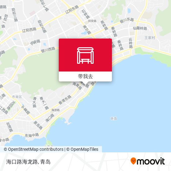 海口路海龙路地图