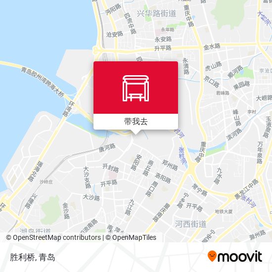 胜利桥地图