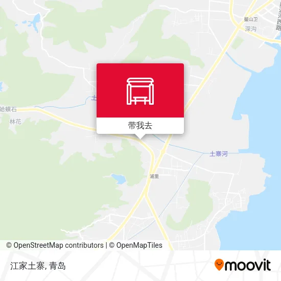 江家土寨地图