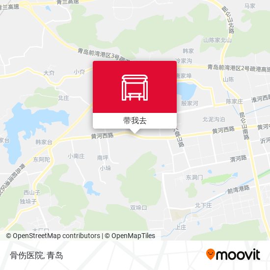 骨伤医院地图