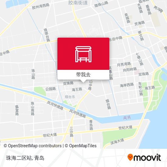 珠海二区站地图